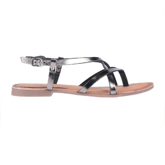 NEW!! Spanish brand GIOSEPPO silver strappy sandals in size 7.5 - Picture 14 of 16